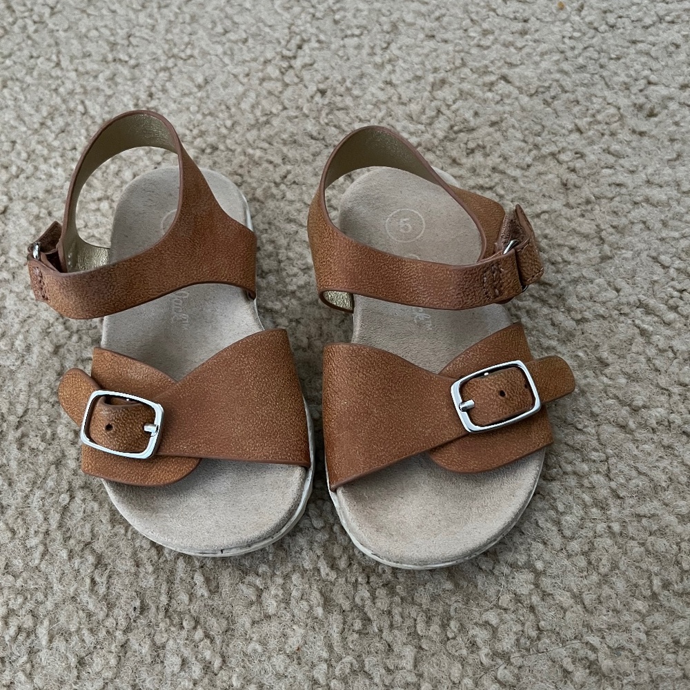 Cat & Jack sandals toddler size 5